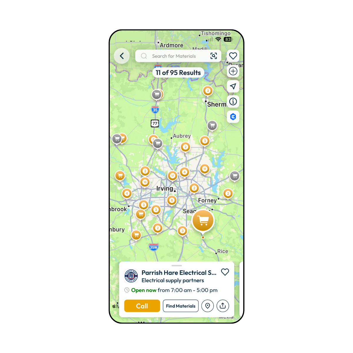 Visit any supply house and use your Credit Key Card